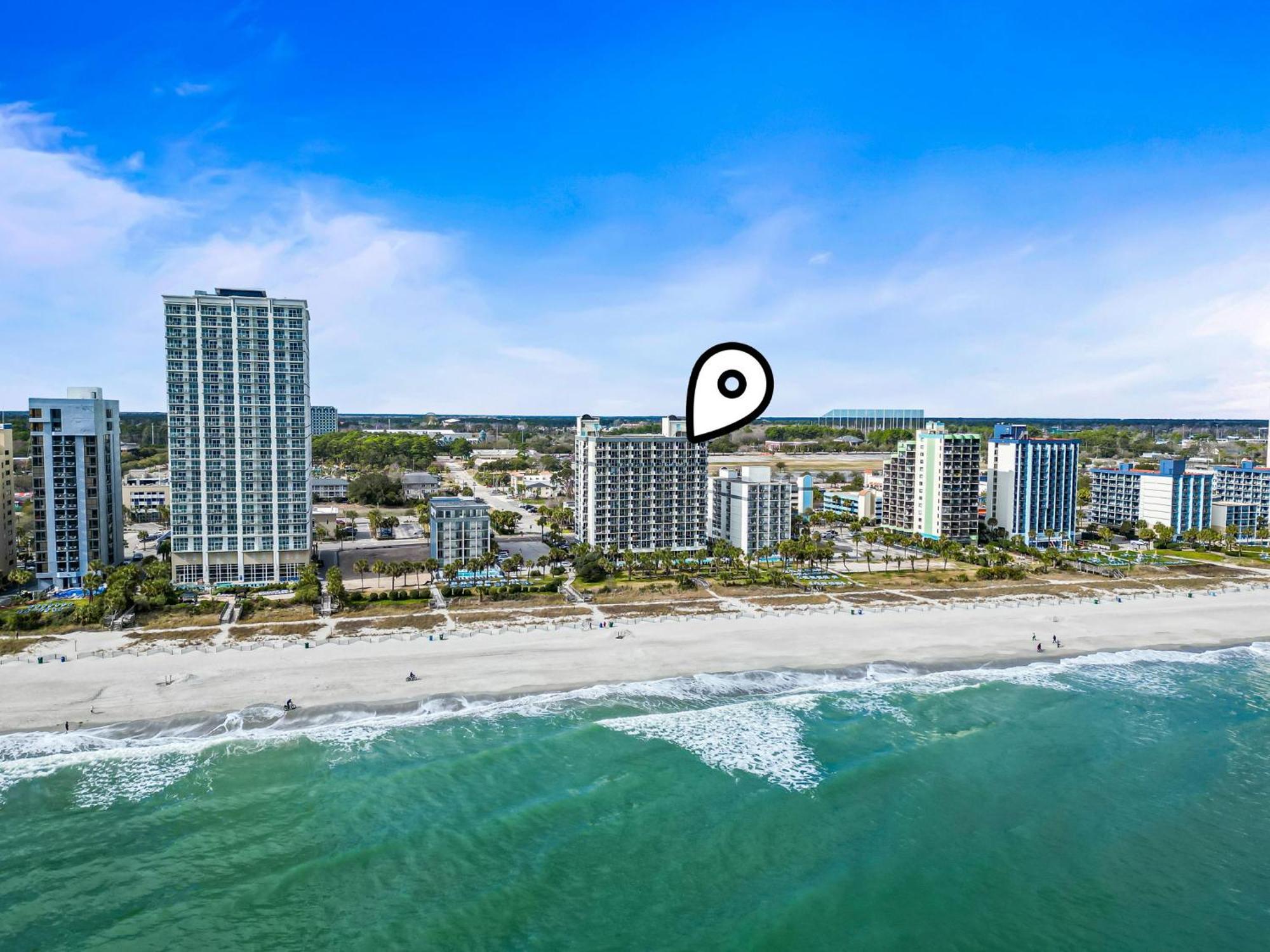 Recently Remodeled Double Queen Condo- Oceanfront Views! Boardwalk 135 Myrtle Beach Exterior foto